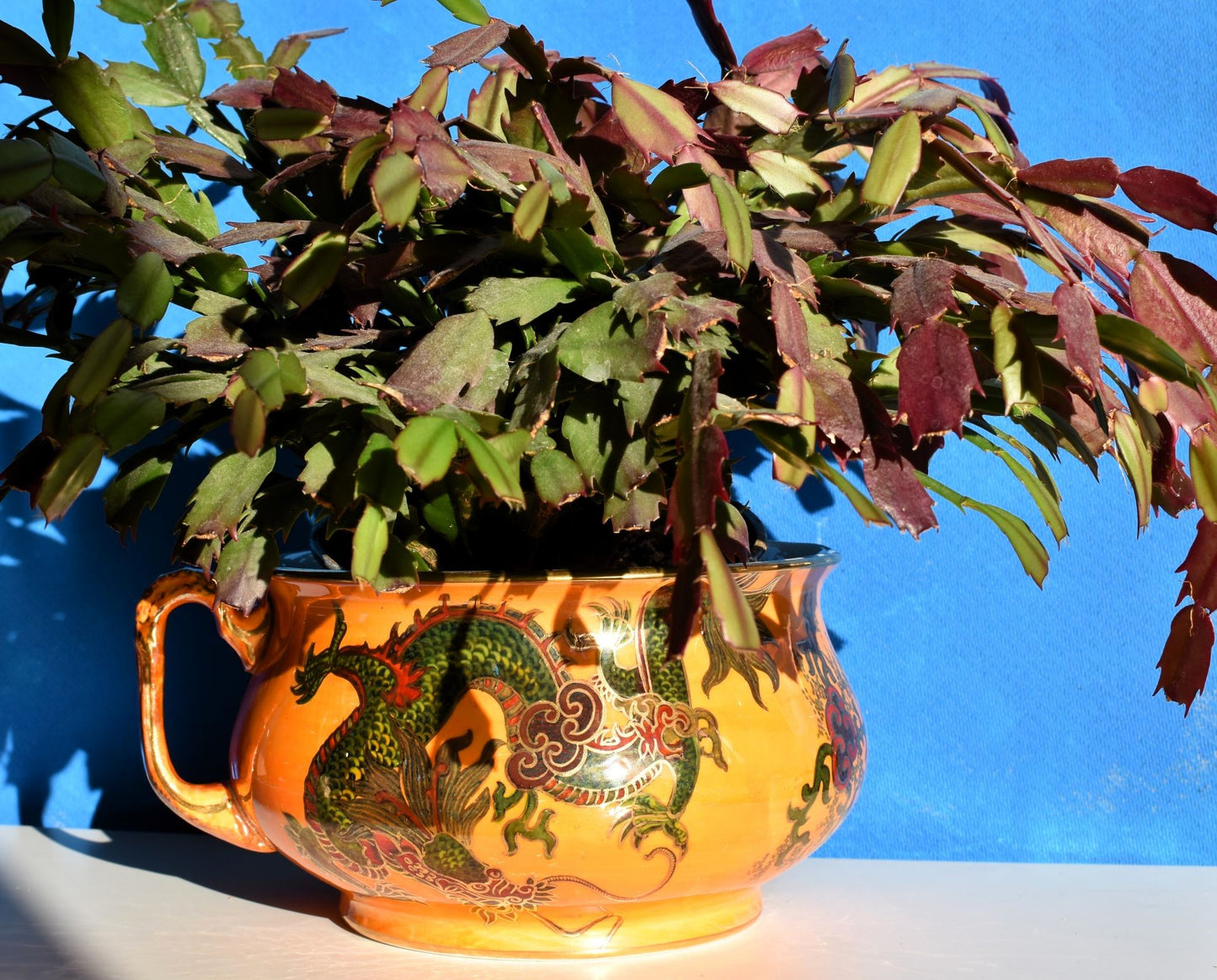 Frederick Rhead dragon-ware chamber pot