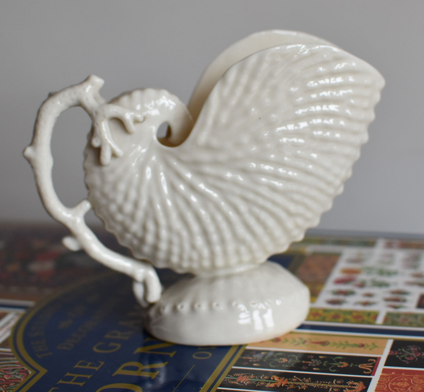 Shell and coral shaped jug