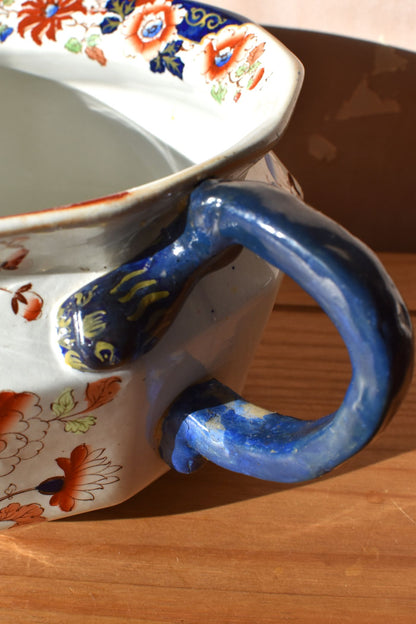 Masons Ironstone antique imari chamber pot